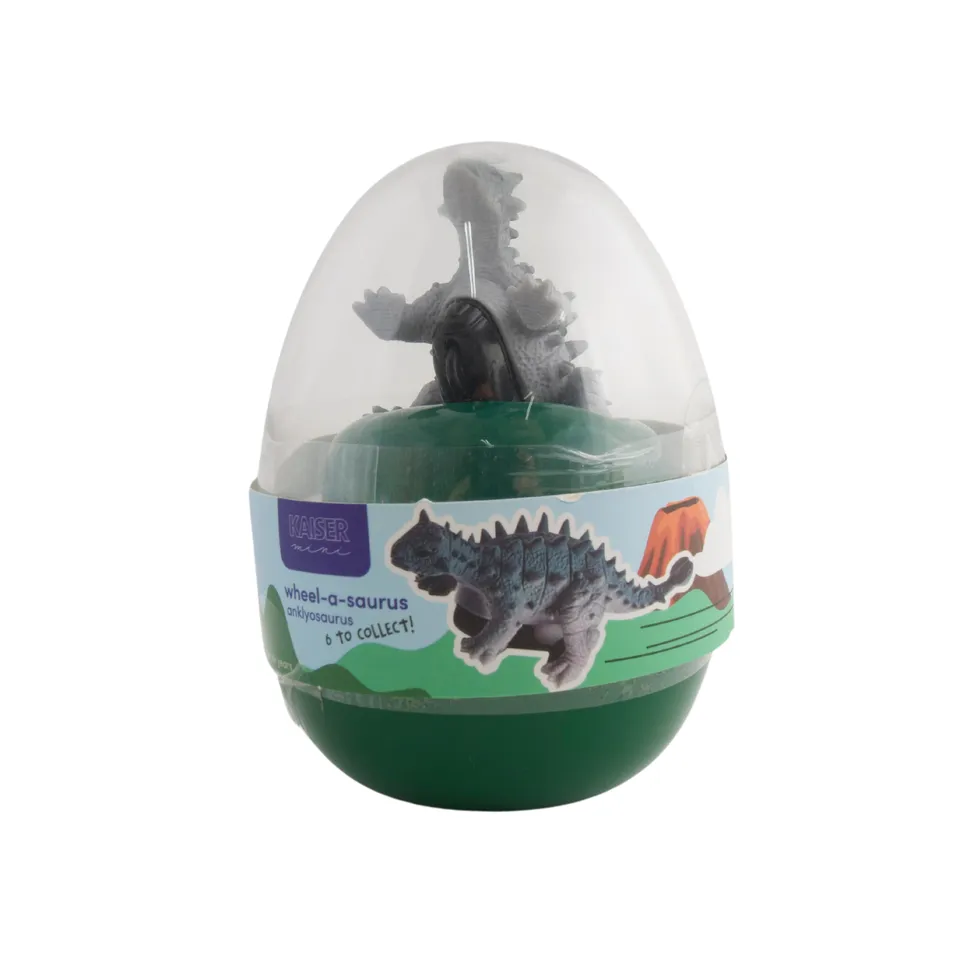 KaiserCraft Toy Box Wheelasaurus Ankylosaurus lekebil