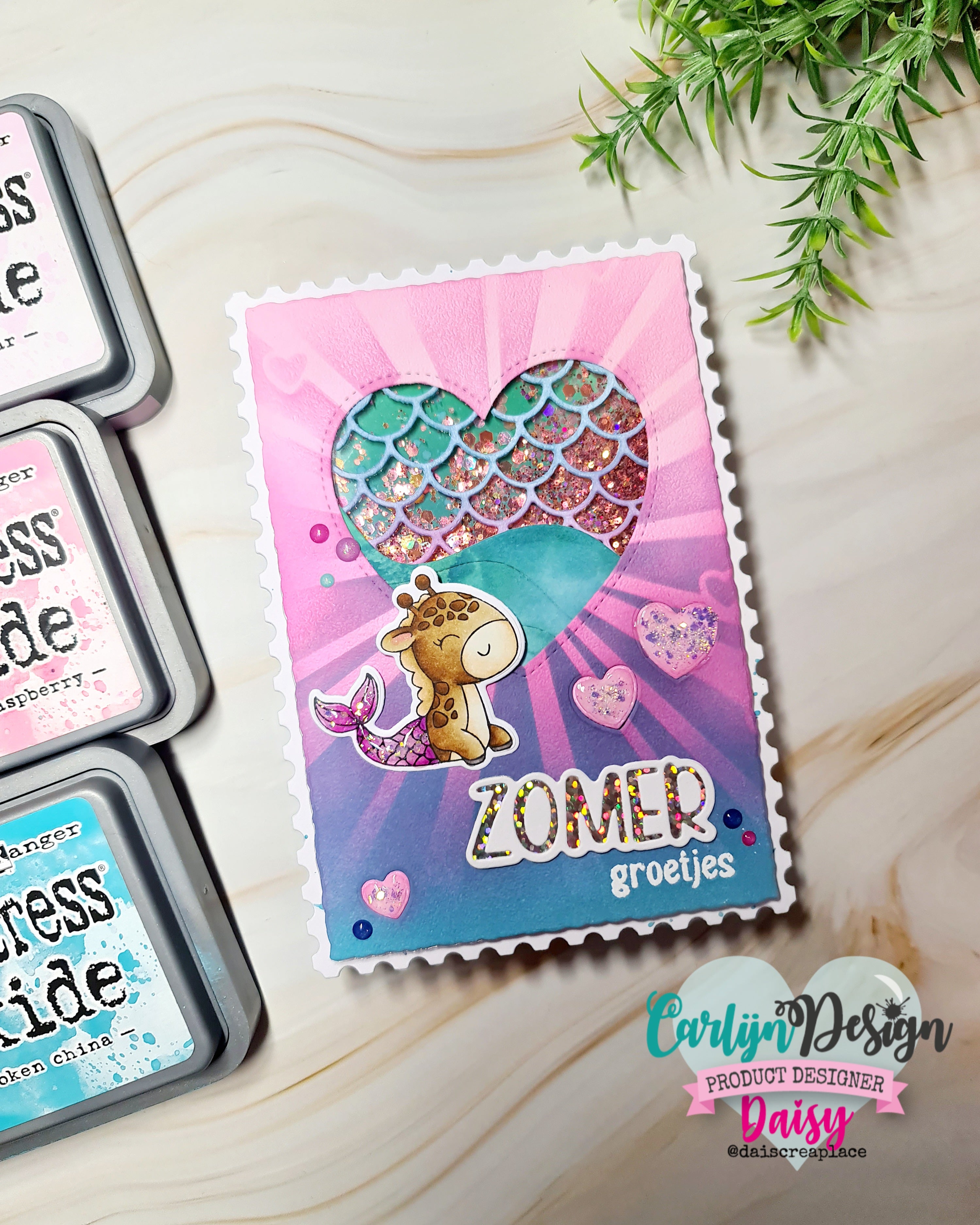CarlijnDesign Zomer CDSN-0321 dies sommer 3 ord