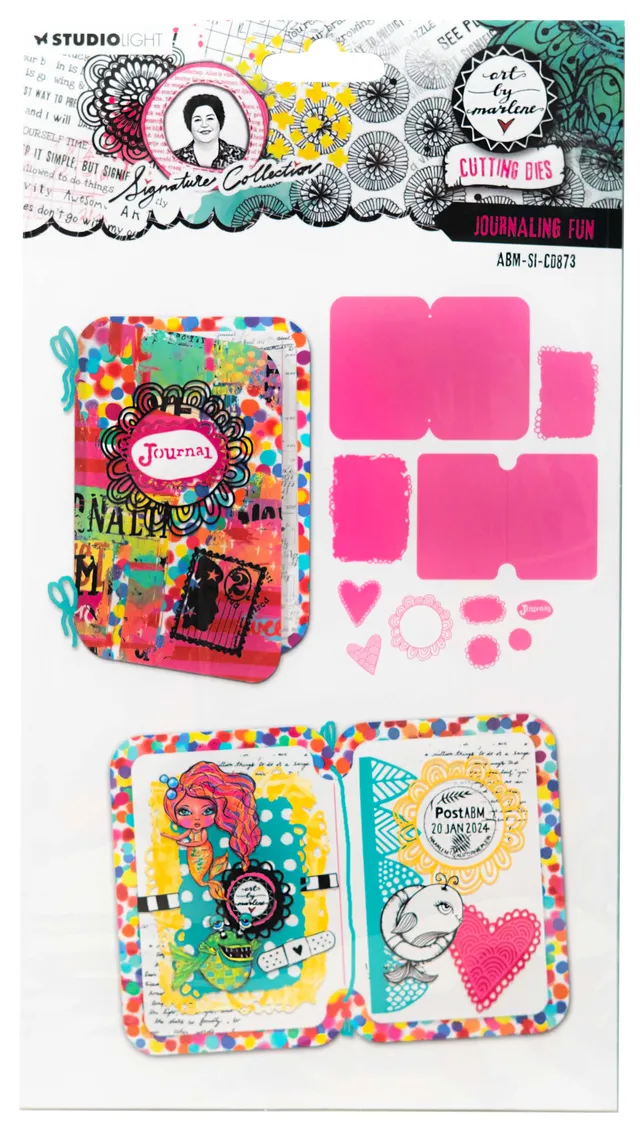 Art by Marlene Signature Journal Die dieskutt A5