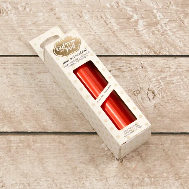 Couture Creations Foil folie persimmon speil 125mmx5m