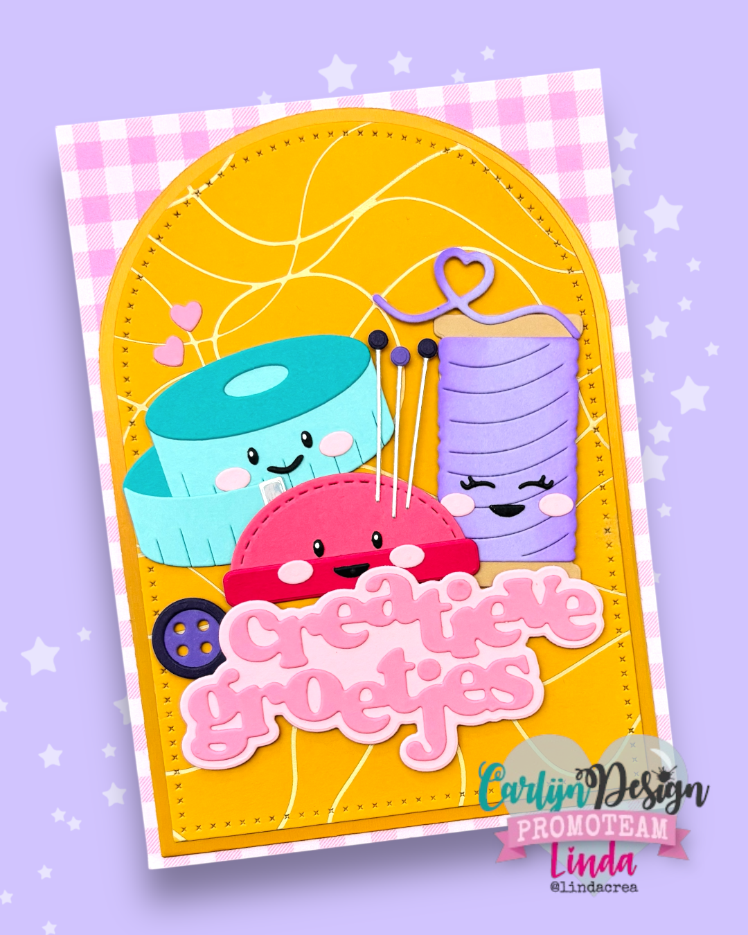 CarlijnDesign Sew Sweeties CDSN-0352 dies søm håndarbeid