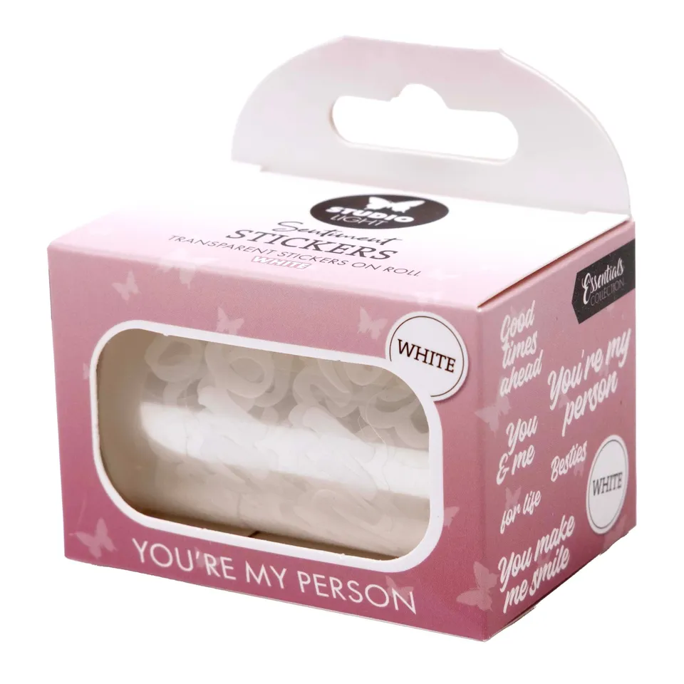 Studio Light Essentials stickers clear You're my person 5 m