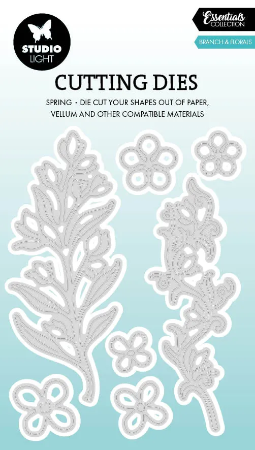 Studio Light Essentials Branch & Florals dies blomsterkvist