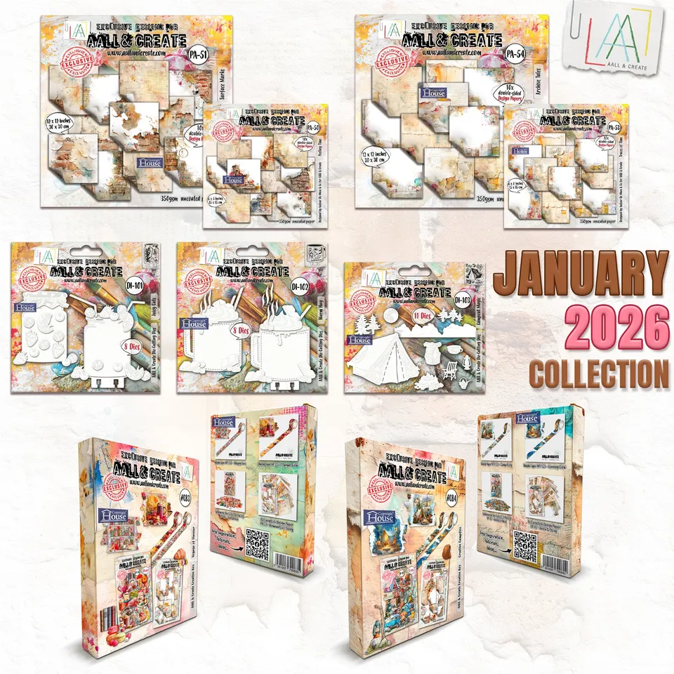 AALL & Create January 2026 Complete Collection samlepakke komplett