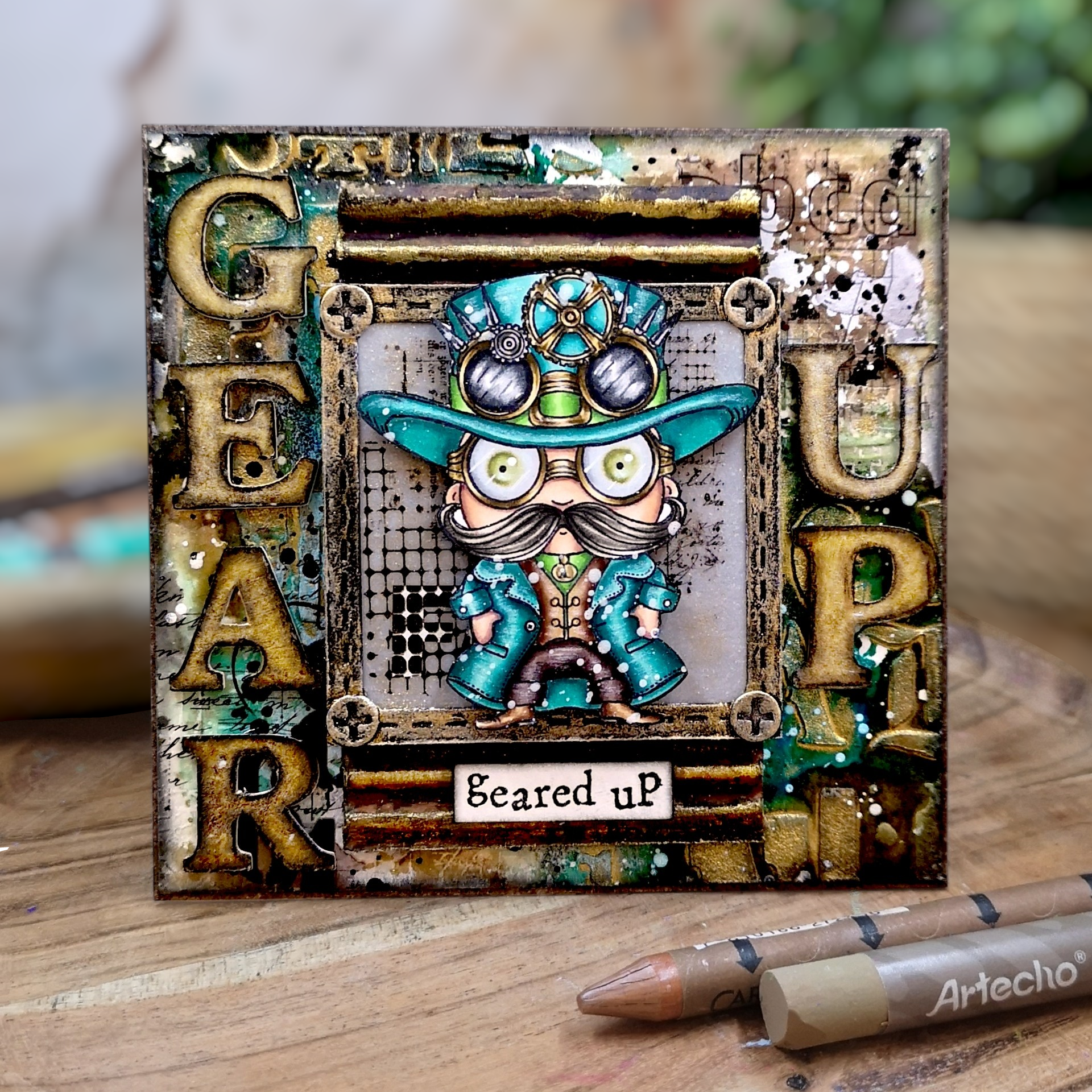 Aall and Create TP-1374 Time Tinker stempel A7