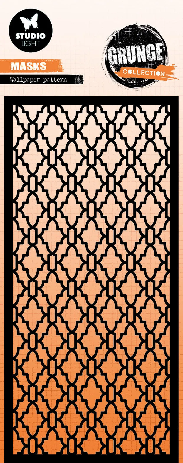 Studio Light Grunge Wallpaper Pattern sjablong