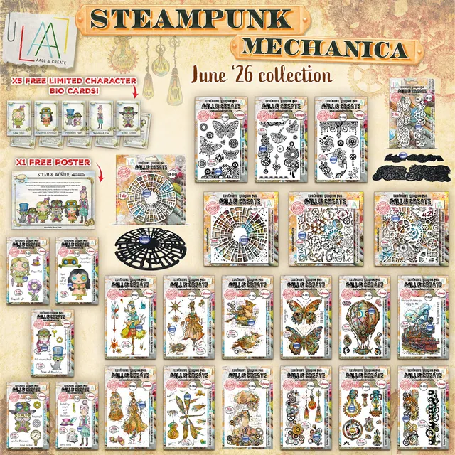 AALL & Create June 2026 Complete Collection sett 26 deler