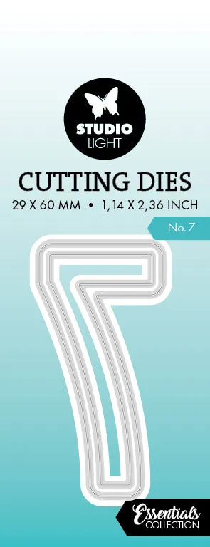 Studio Light Essentials Number 7 dies tall metall
