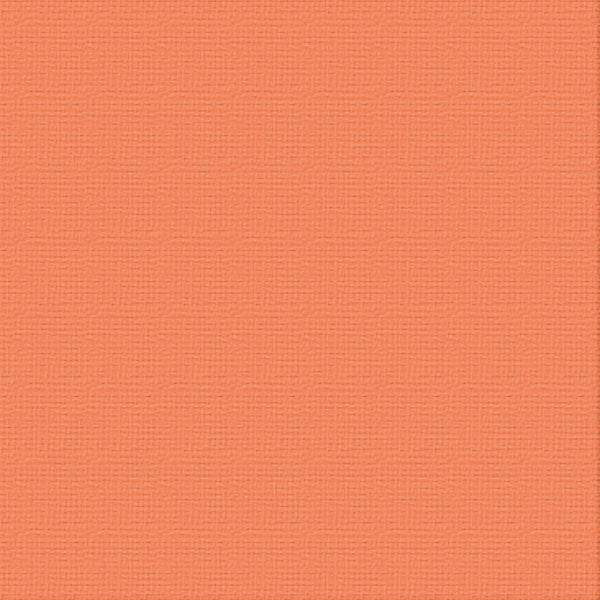 Couture Creations Persimmon kartong 12x12 10 ark teksturert oransje