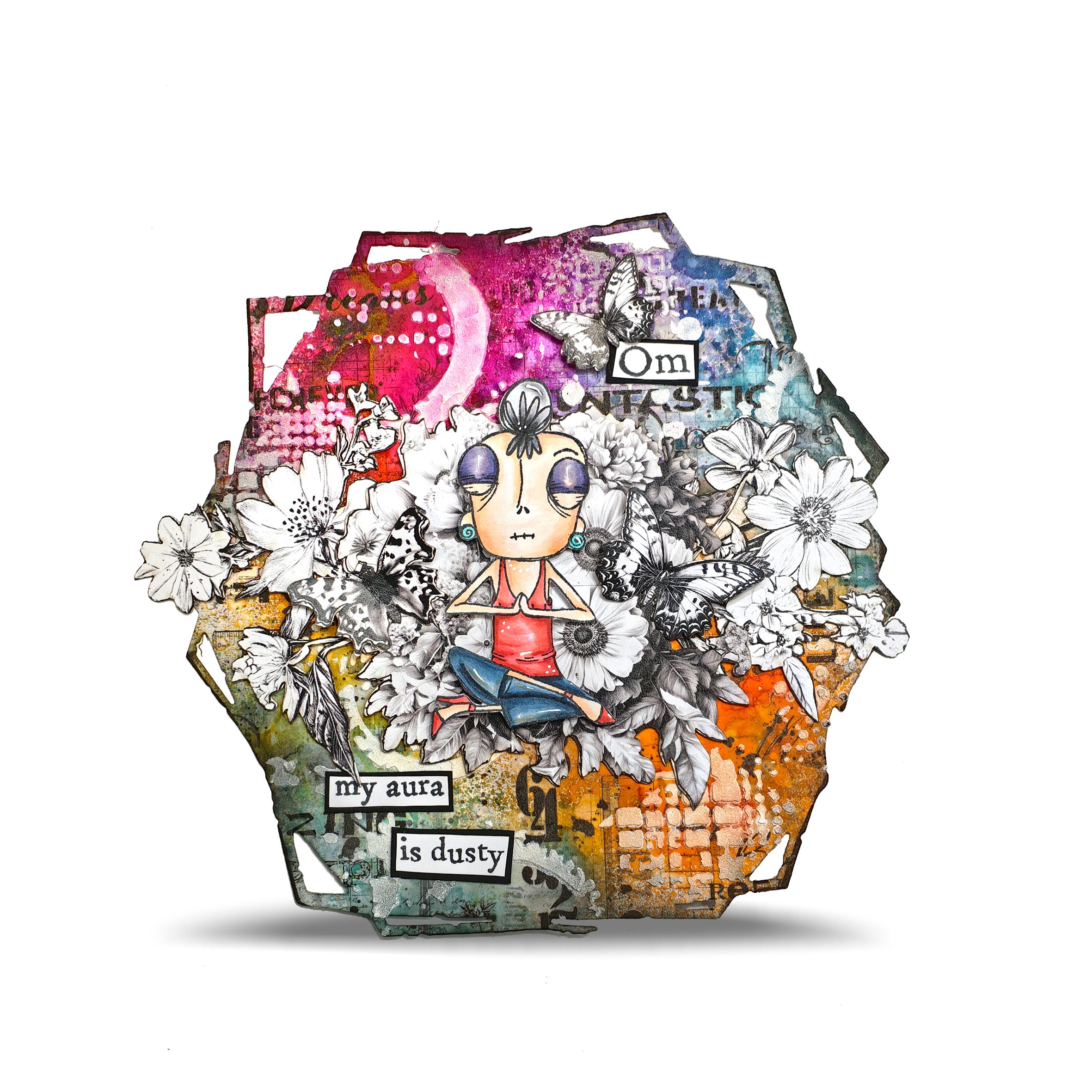 AALL & Create PA-47 Graph Paper Garden mønsterpapir 6x6 rutet