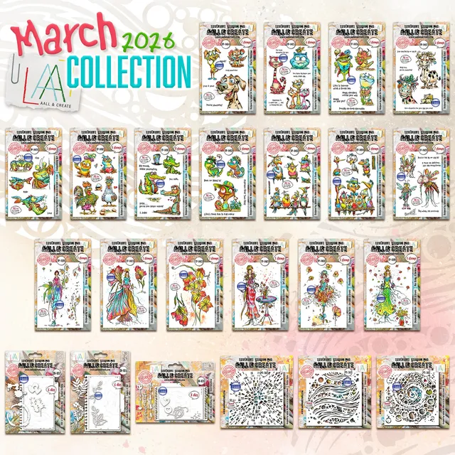 AALL & Create March 2026 Complete Collection komplettsett 23 deler