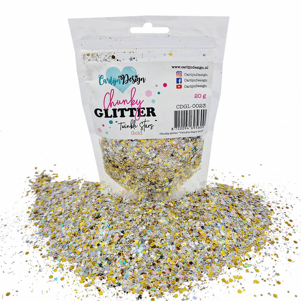CarlijnDesign Chunky glitter Combo Pack 3 Jul 10x20g