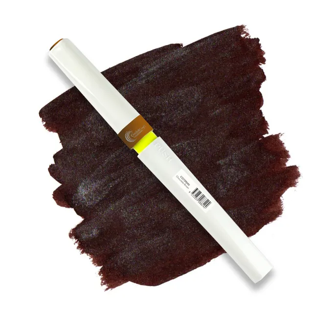Winkles glistretusj Chocolate Brown brush