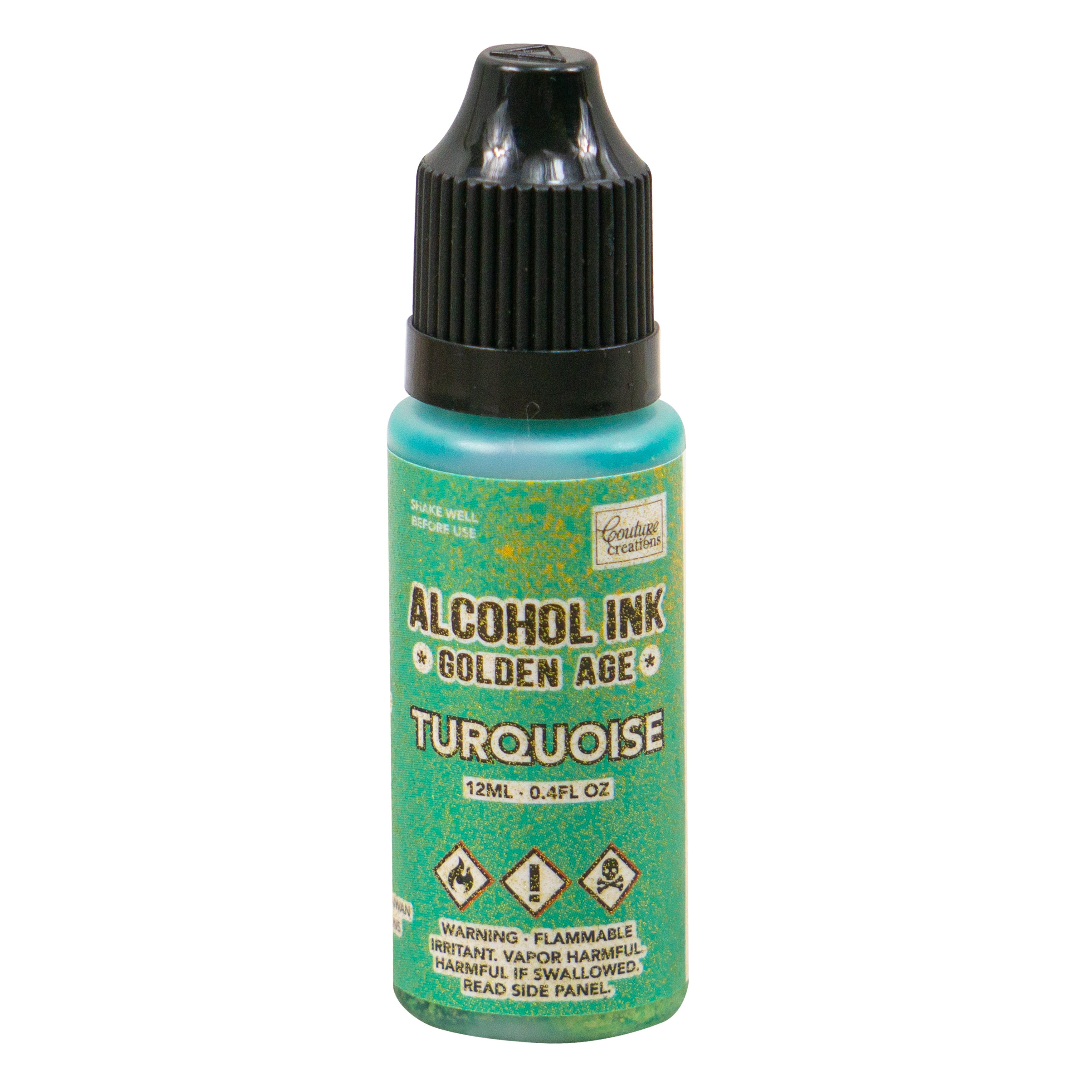 Couture Creations Golden Age alkoholblekk Turquoise 12ml