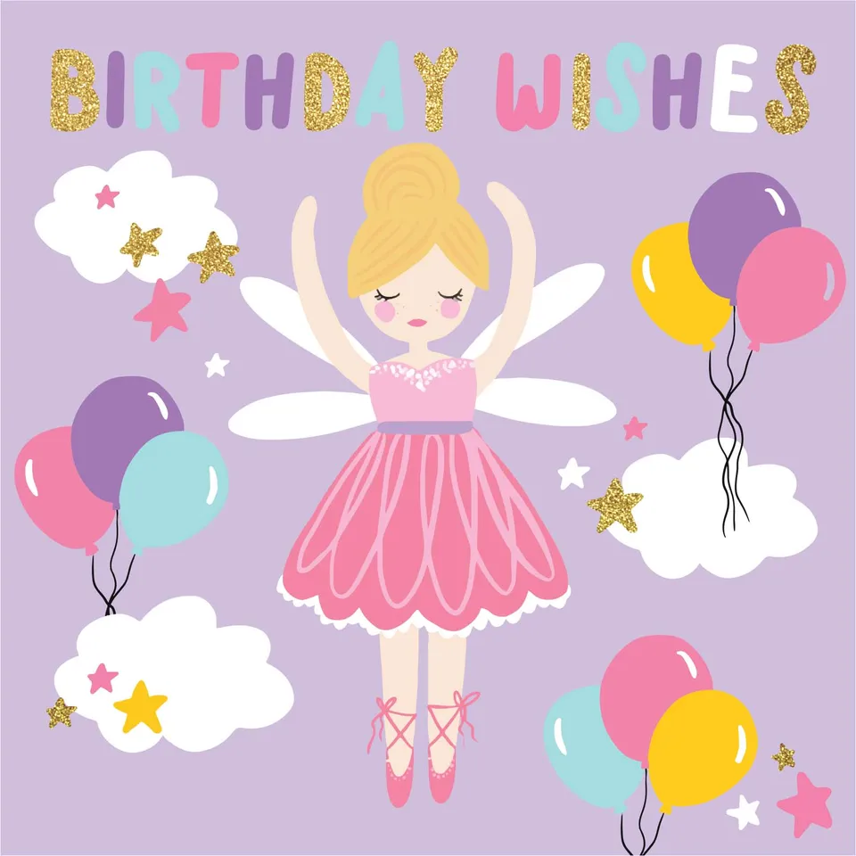 KaiserCraft Enchanted Fairy Wishes gratulasjonskort