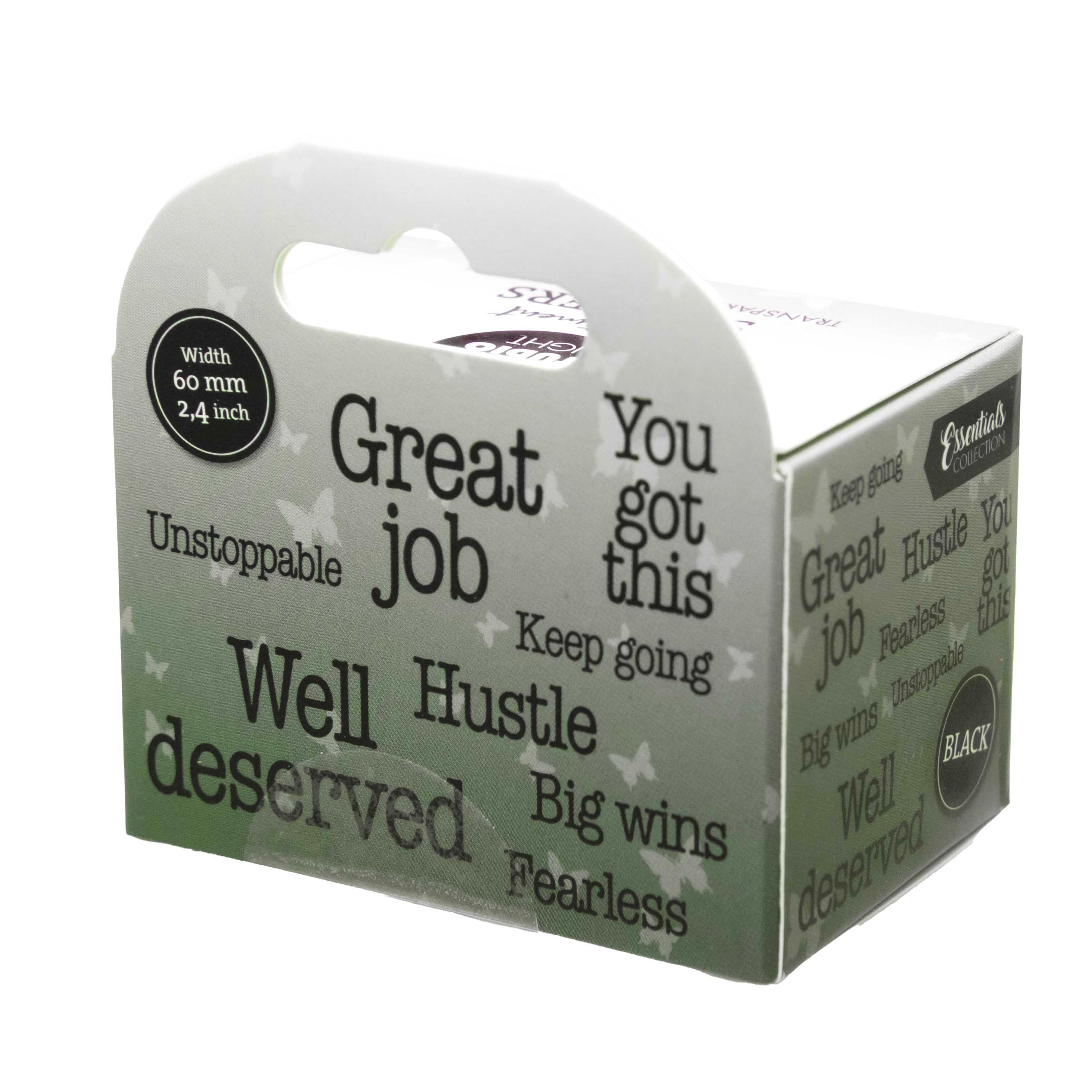 Studio Light Essentials stickers Big Wins svart 5 meter