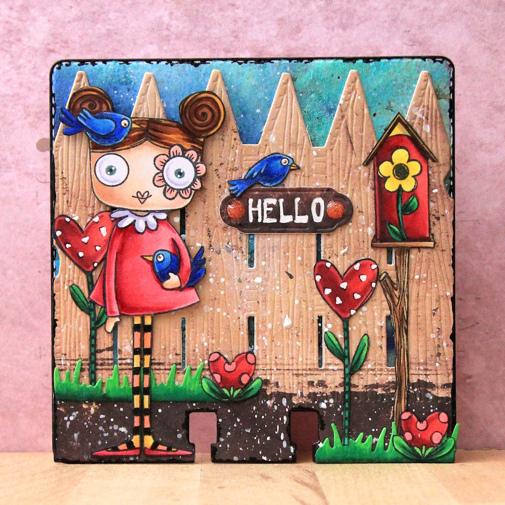 Aall and Create 67 Picket Border diesett MemoryDex