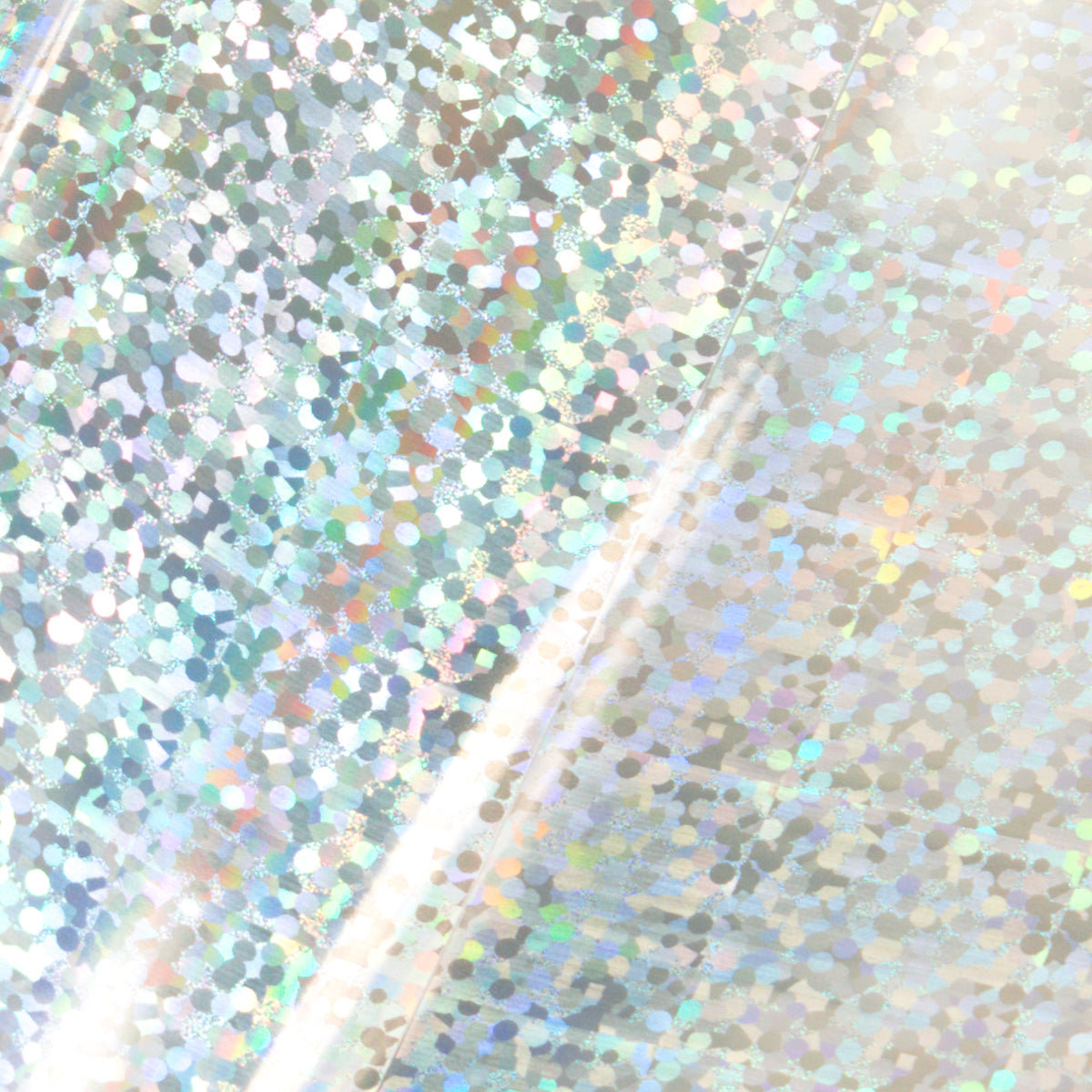 Couture Creations GoPress folie Silver Sequin 125mm x 5m skimrende