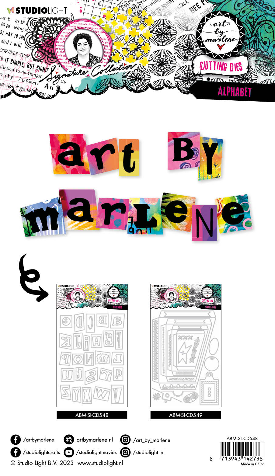 Studio Light Signature Collection Alphabet dies alfabet