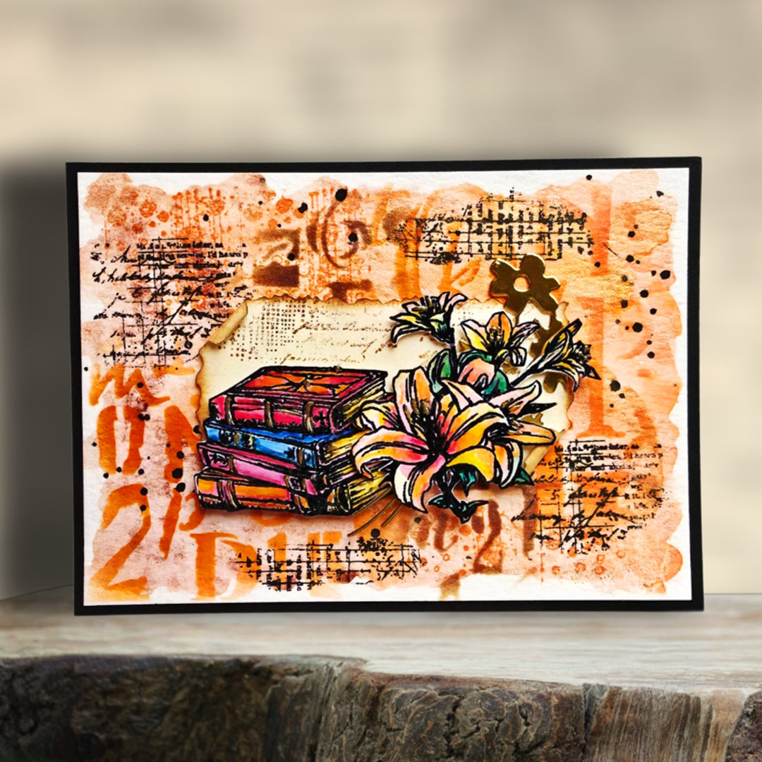 AALL & Create PC-267 Typestorm sjablong 15x15 cm bokstaver