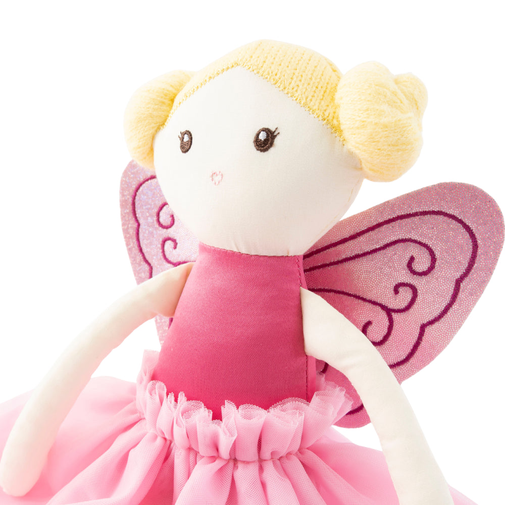 KaiserCraft Toy Box Pink Fairy stoffdukke rosa