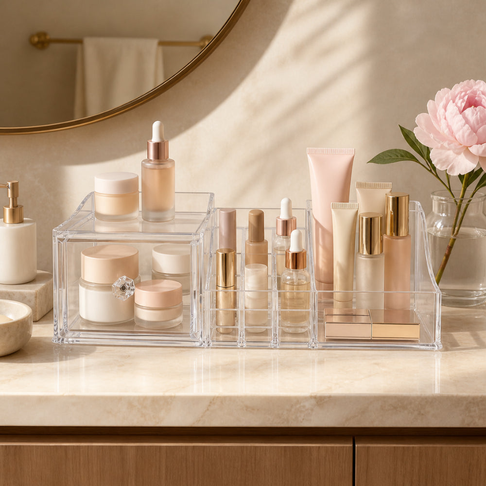 KaiserCraft Evergreen Makeup Storage sminkeoppbevaring stor
