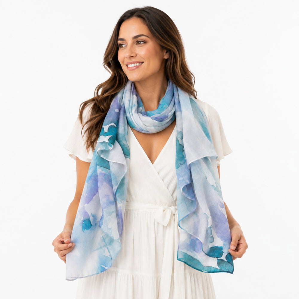 KaiserCraft Sunset Spritz Relax sommerskjerf 180x90
