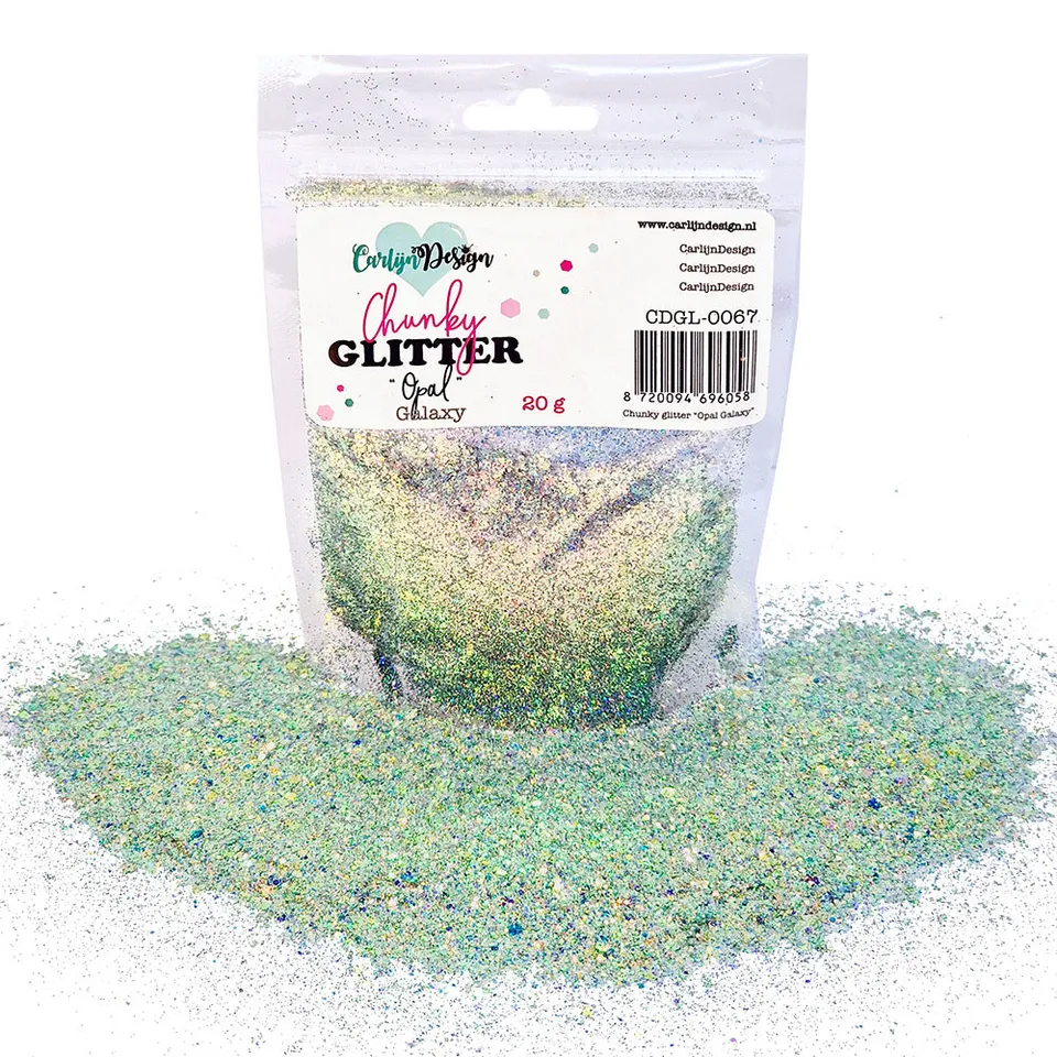 CarlijnDesign Chunky glitter CDGL-0067 glitter opal galaxy 20 g