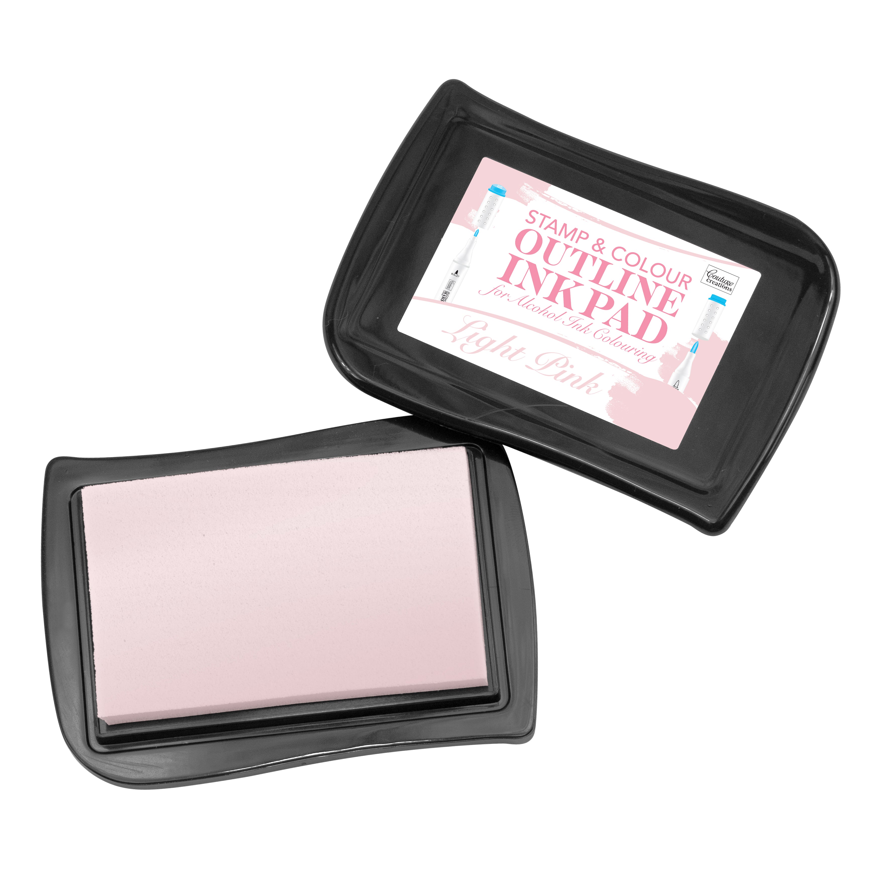 Couture Creations Stamp and Colour Light Pink stempelpute outline