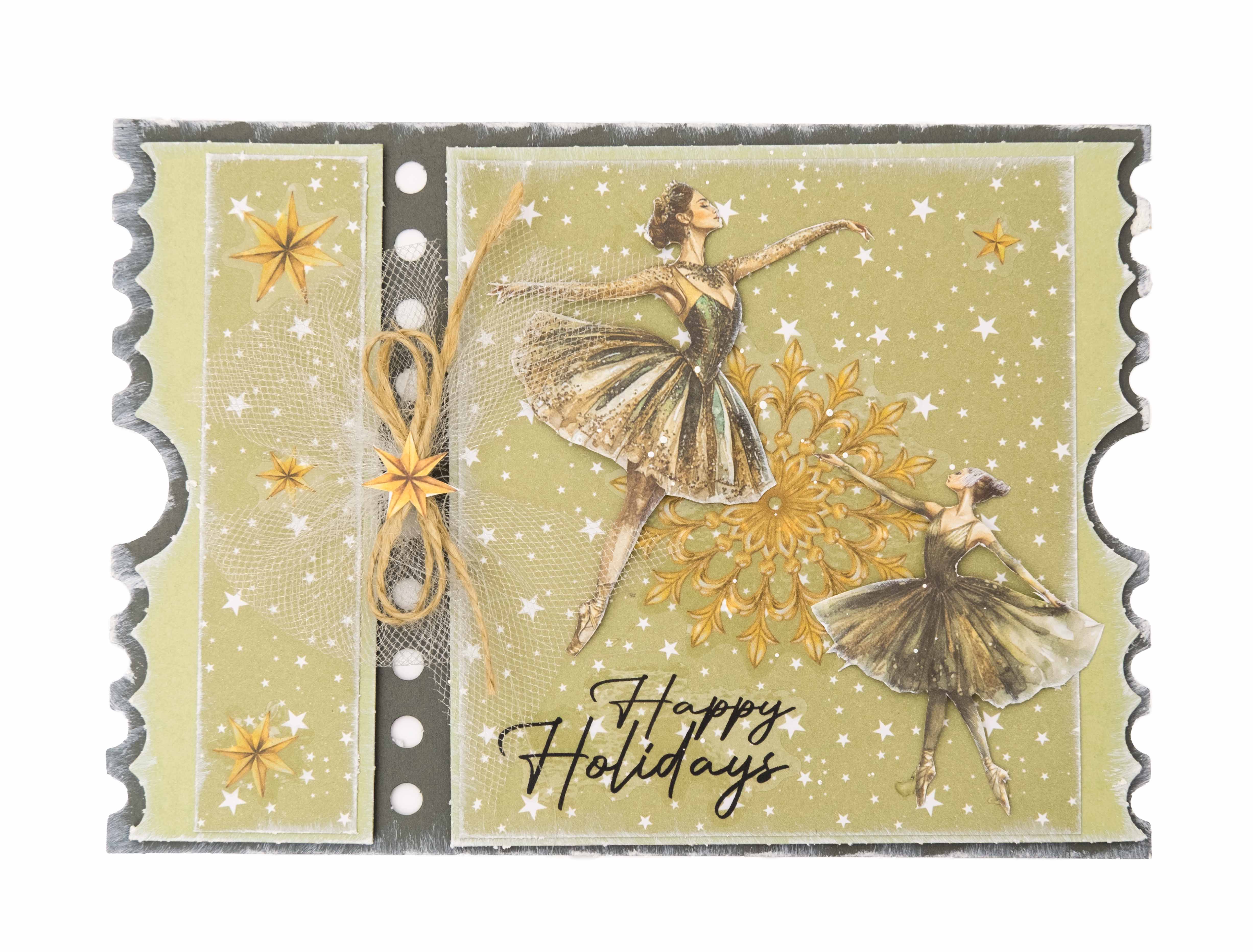 Studio Light Essentials Christmas Forest kartongblokk 127x178 mm