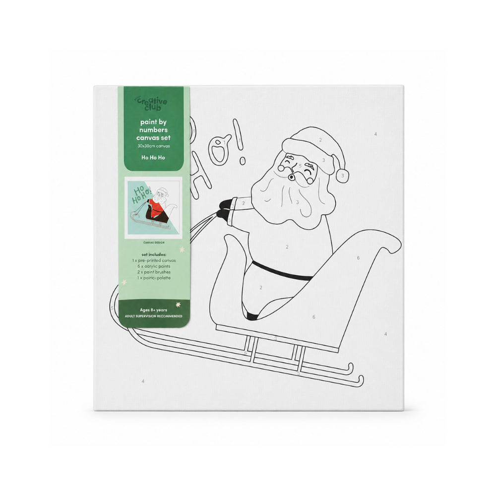 KaiserCraft Christmas Kids PBN malesett 30x30 Ho Ho Ho