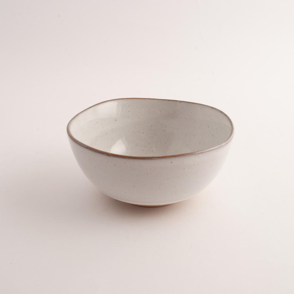 KaiserCraft House Series Cereal Bowl frokostbolle ecru 13,5 cm