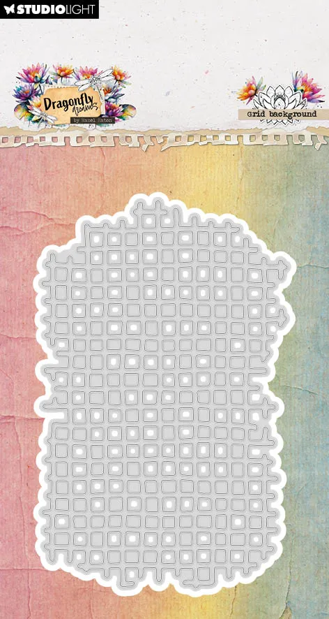 Hazel Eaton Dragonfly Dreams dies Grid 56x94 mm