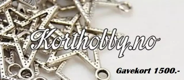 Korthobby Gavekort 1500 gavekort 1500 kr digitalt