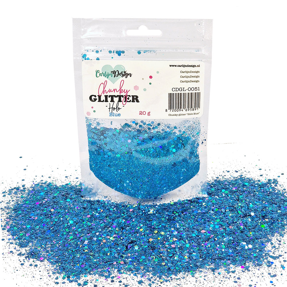 CarlijnDesign Chunky Holo Brights COMBO glitter 6x20g