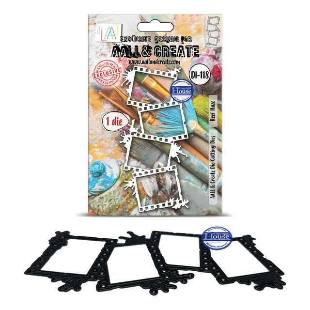 Aall & Create DI-118 Reel Haze dies 7x14,7 cm 1 del