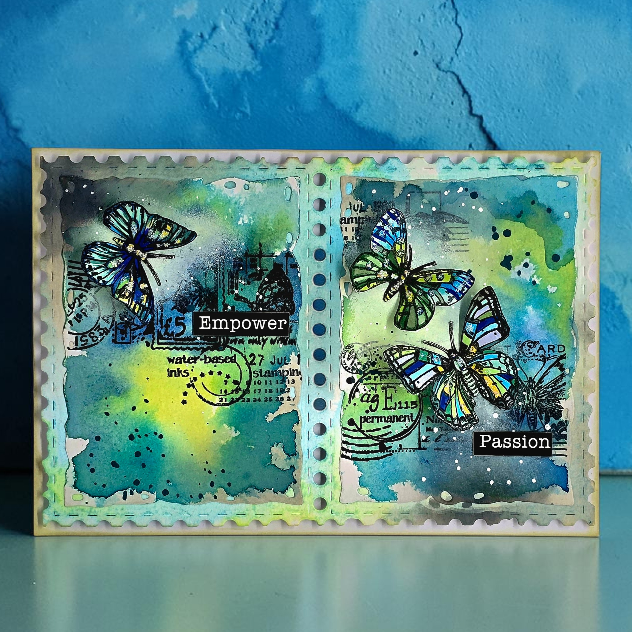 AALL & Create TP-1446 Fragments stempelsett A7 collage