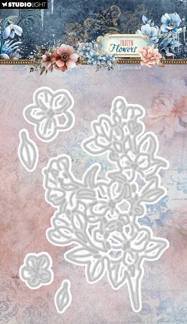 Studio Light Frozen Flowers Blossoms dies vinter