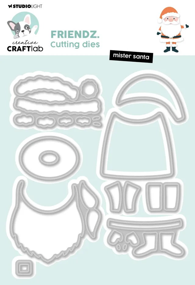 Creative Craftlab Friendz kuttdie Mister Santa julenisse