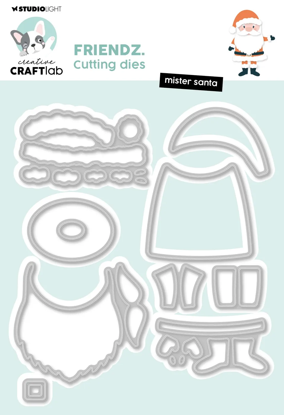 Creative Craftlab Friendz kuttdie Mister Santa julenisse