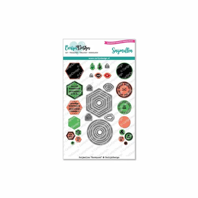 CarlijnDesign Kerstpost CDSN-0071 dies jul