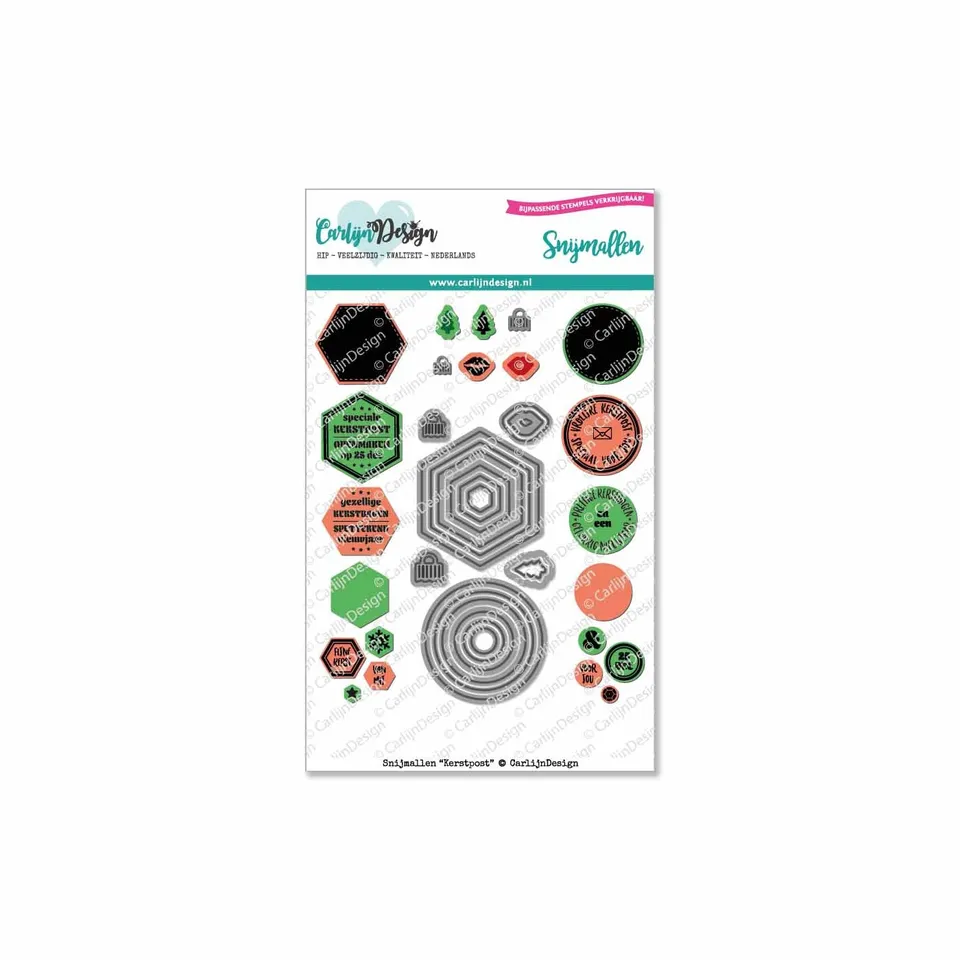 CarlijnDesign Kerstpost CDSN-0071 dies jul