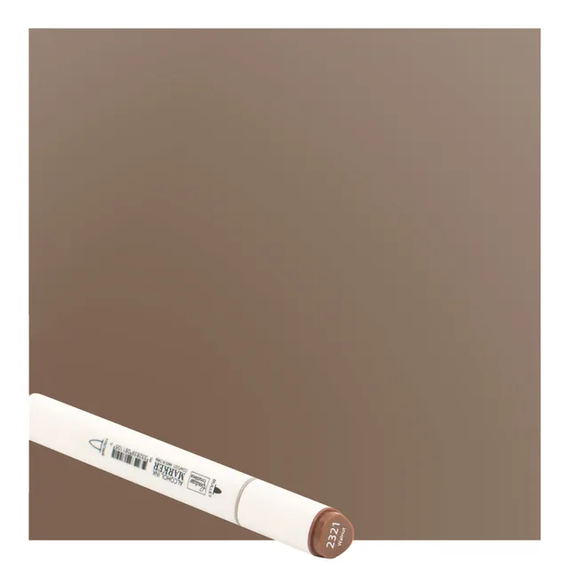 Couture Creations Twin Tip alkoholtusj Walnut dobbel tupp brun