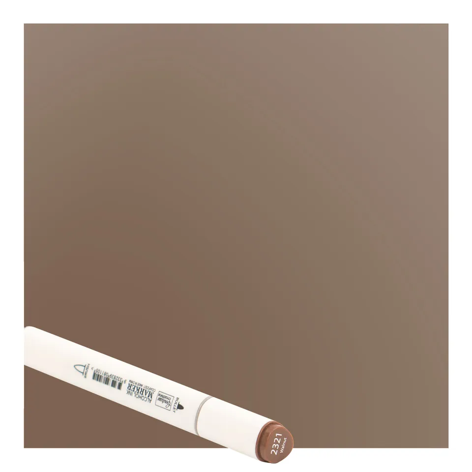 Couture Creations Twin Tip alkoholtusj Walnut dobbel tupp brun