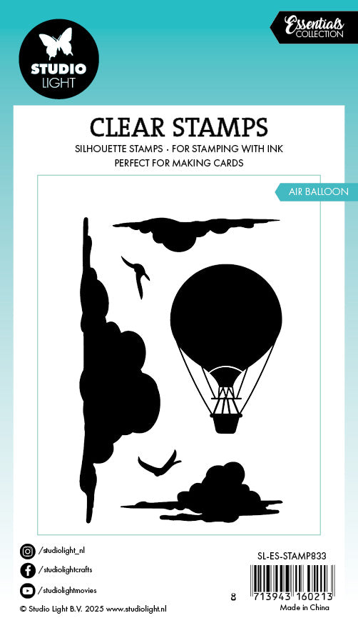 Studio Light Essentials Air Balloon stempel luftballong
