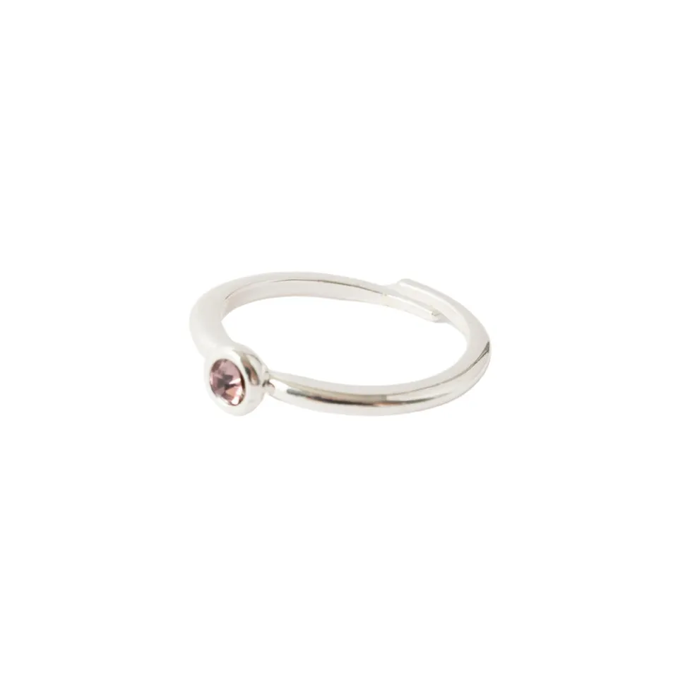 K&Co Birthstone June justerbar ring alexandrite bursdag