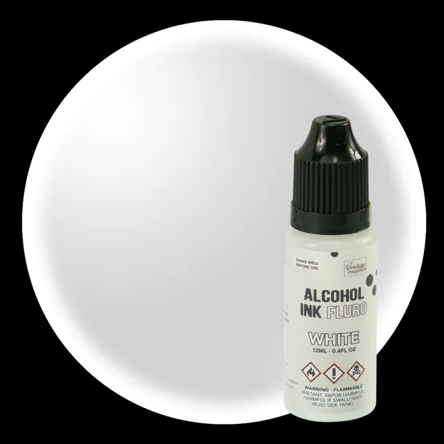 Couture Creations Fluro White alkoholblekk 12 ml neon