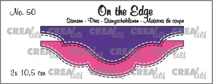 Crealies On the Edge No. 50 dies kant 2-pakning