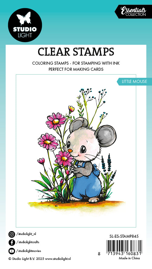 Studio Light Essentials Little mouse klarstempel mus