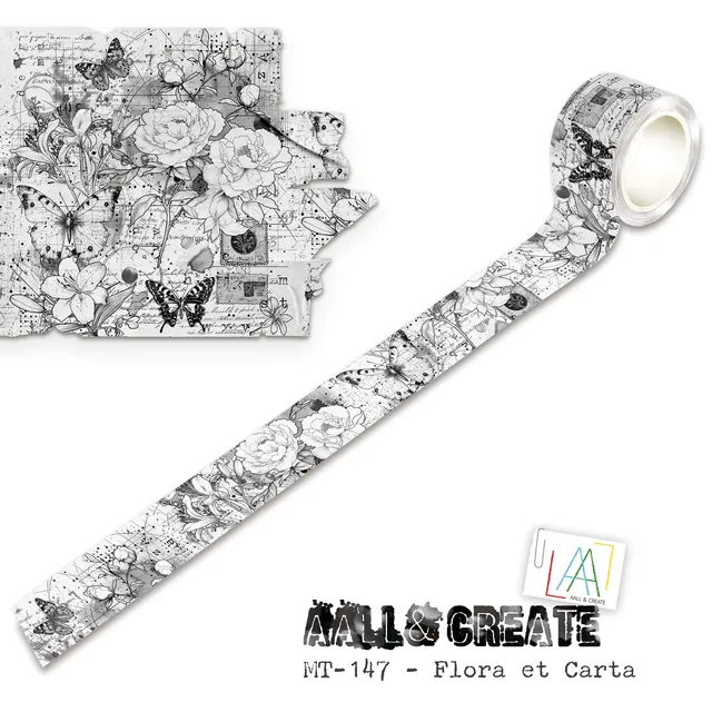 AALL & Create Layer-It-Up washi tape flora et carta 25mm